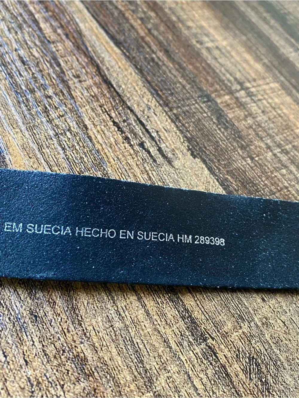 H&M Leather Belt, 36”